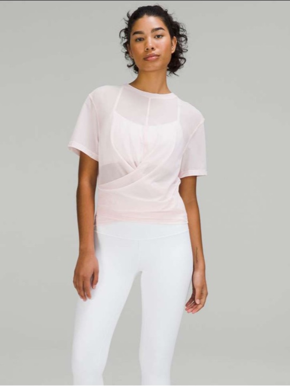 Lululemon Lightweight Mesh Reversible Yoga T-Shirt
Strawberry Milkshake